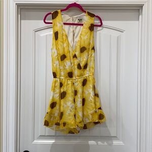 SMYM Sunflower RiRi Romper